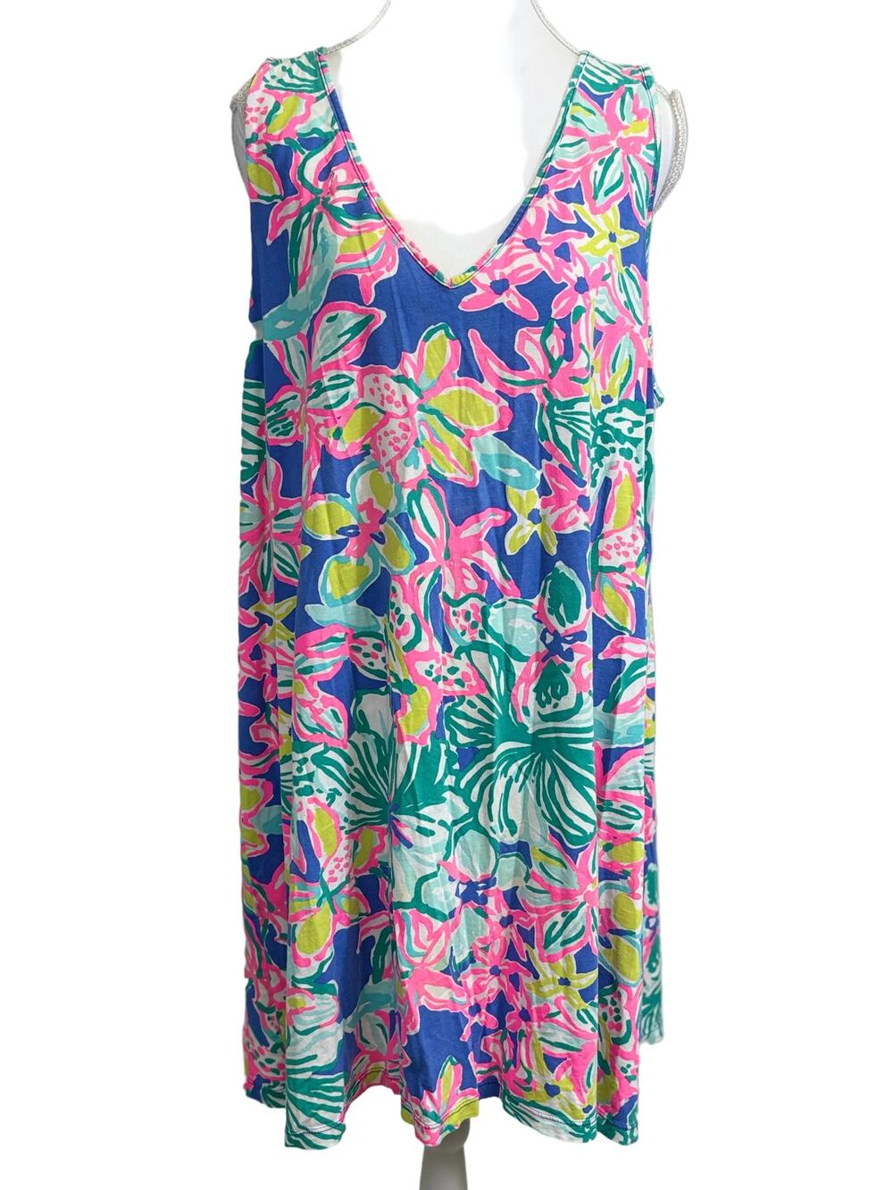 Lilly Pulitzer floral sleeveless dress
